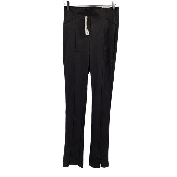 2/$30 ZARA Hi Rise Legging NEW Black Size M Leggings Shiny Workout Activewear - Picture 6 of 9